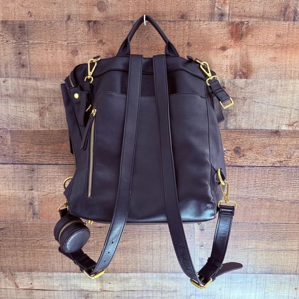 Fawn The Square Diaper Bag - Black - Comes W Extras